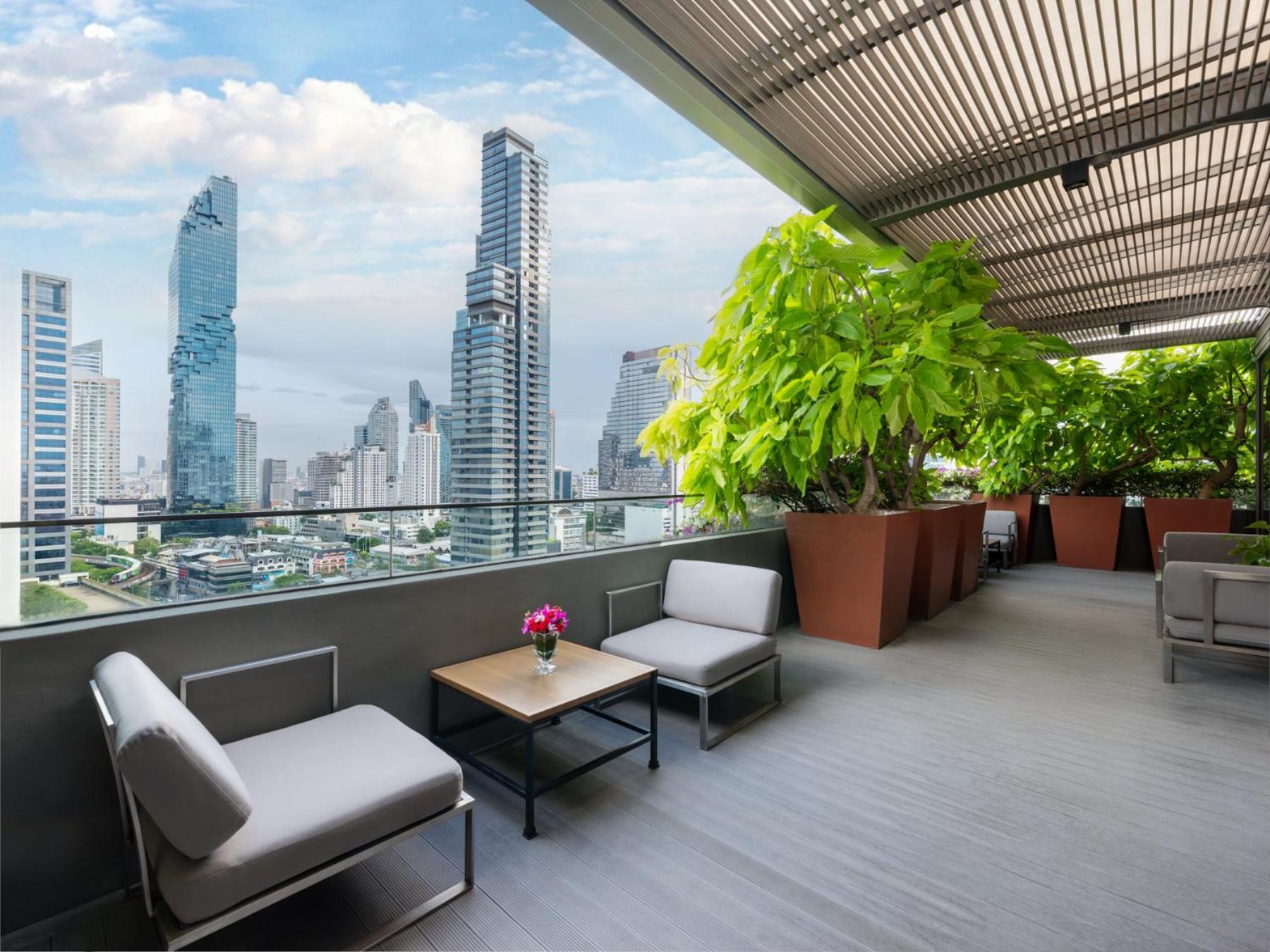 Amara Bangkok Hotel Exterior photo The 360-degree view from the rooftop